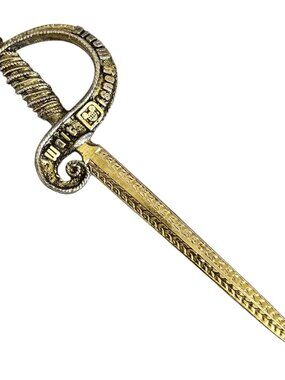 Walt Disney World Pirate Sword Letter Opener 6" Long